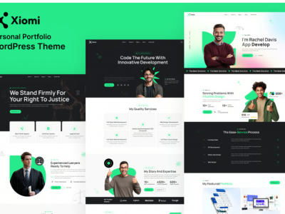 Personal Portfolio WordPress Theme
