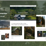 Lakeside - Nature Cottage Elementor Template Kit