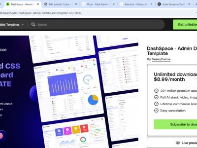 DashSpace - Admin Dashboard Template