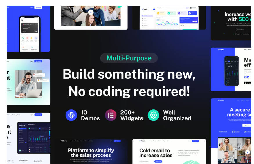 Flowto - Startup & SaaS WordPress Theme