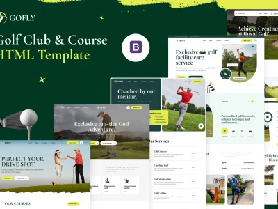 Gopi - Golf Club & Course HTML Template