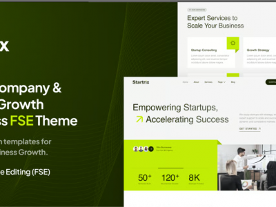 Startrix - Startup Company & Business WP Theme