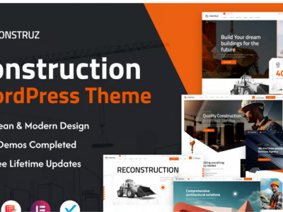 Construz - Construction WordPress Theme