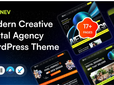 Renev - Creative Digital Agency WordPress Theme