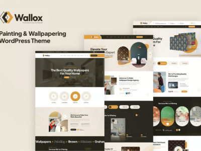 Wallox - Painting & Wallpapering WordPress Theme