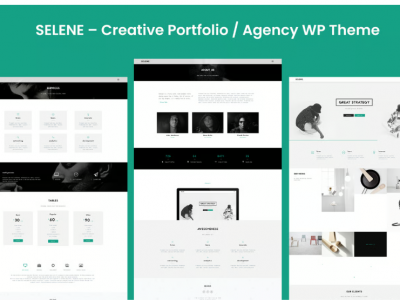SELENE – Creative Portfolio / Agency WP Theme