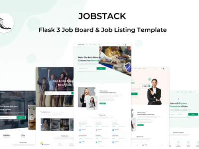 Jobstack - Flask 3 Job Listing Template