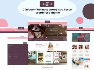 Clinique - Wellness Luxury Spa Resort WordPress