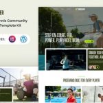 Smasher - Padel Tennis Community Elementor Template Kit