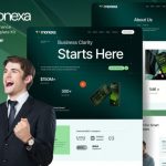 Monexa - Business & Finance Consulting Elementor Template Kit