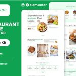 HungerHut - Restaurant & Cafe Elementor Template Kit