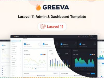 Greeva - Laravel 11 Admin & Dashboard Template