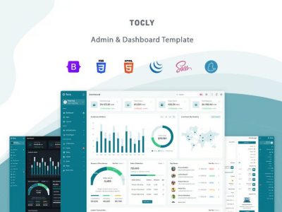 Tocly - Template Admin & Dasbor