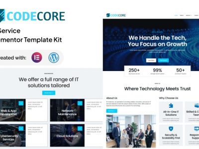 Codecore - IT Service Elementor Template Kit