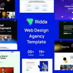 Ridda - Web Design Agency Laravel Template