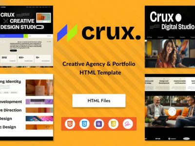 Cruv - Creative Agency & Portfolio Html Template