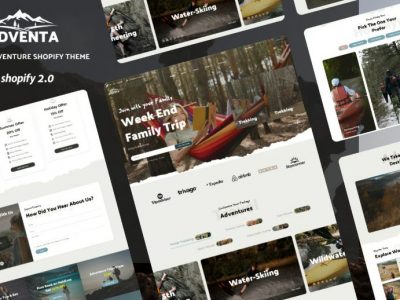 Advenx - Adventure Shop, Travel Shopify Theme