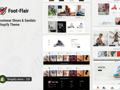 FootFlair- Footwear, Shoes Store Shopify Theme
