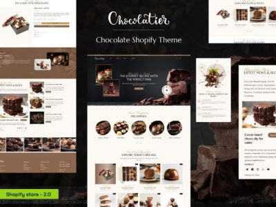 Chocolatier | chocolate Shop Shopify Theme