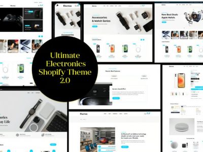 Electroz – Clean Electronics Store Shopify Theme