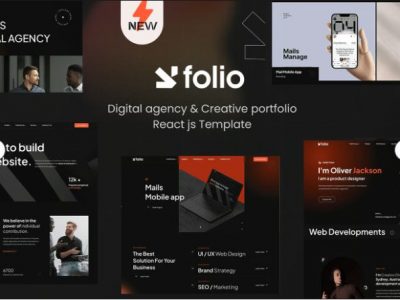 Webfolio - Creative Portfolio React-js Template