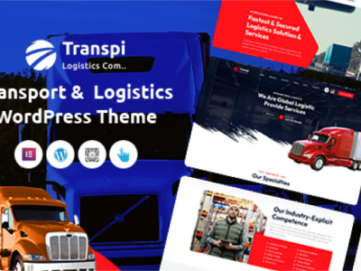 Transpi - Logistics and Transportation WordPress T