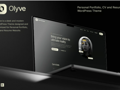 Olyve - Personal Portfolio WordPress Theme