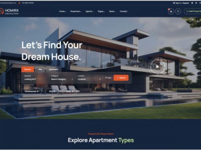Homirx - Real Estate WordPress Theme
