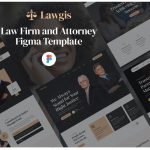 Lawgis - Law Firm and Attorney Figma Template