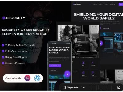 Securety - Cyber Security Service Elementor Template Kit