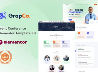 Grafco - Event Conference Elementor Template Kit