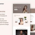 Zavona - Hair & Beauty Salon Elementor Template Kit