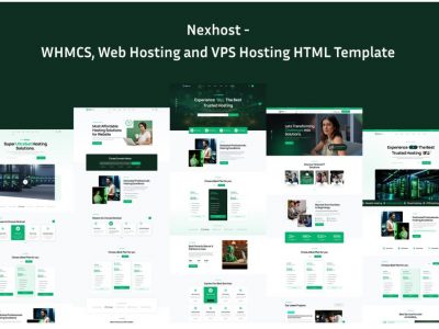 Nexhost - WHMCS, Web Hosting and VPS Hosting HTML