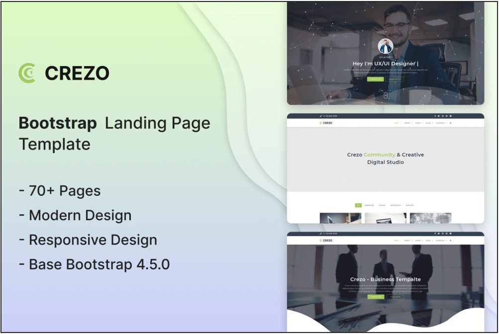 Crezo - Multipurpose HTML5 Template