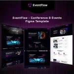 EventFlow - Conference & Events Figma Template