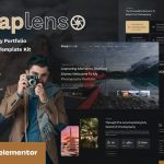 Snaplens - Photography & Portfolio Elementor Template Kit