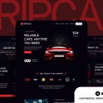 Tripcar - Car Rental Service Website Elementor Template Kit