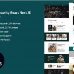 CCTV & Security React Next JS Template CCTV Secu
