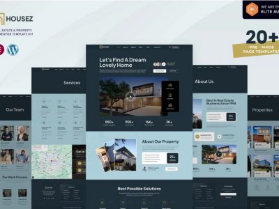 Housez - Real Estate & Property Elementor Template Kit