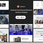 Business Consulting and Business Solutions Templat