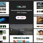 Personal Blog and News Magazine Template