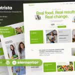 Nutrista - Nutritionist & Dietitian Elementor Template Kit