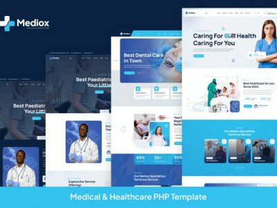 Mediox – Medical & Healthcare PHP Template