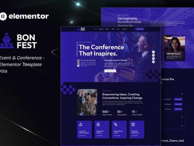 Bonfest - Event & Conference Elementor Template Kit